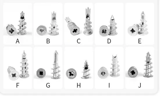 Very Easily Zinc Alloy Self Speed Drive Plasterboard Fixing Drywall Anchor